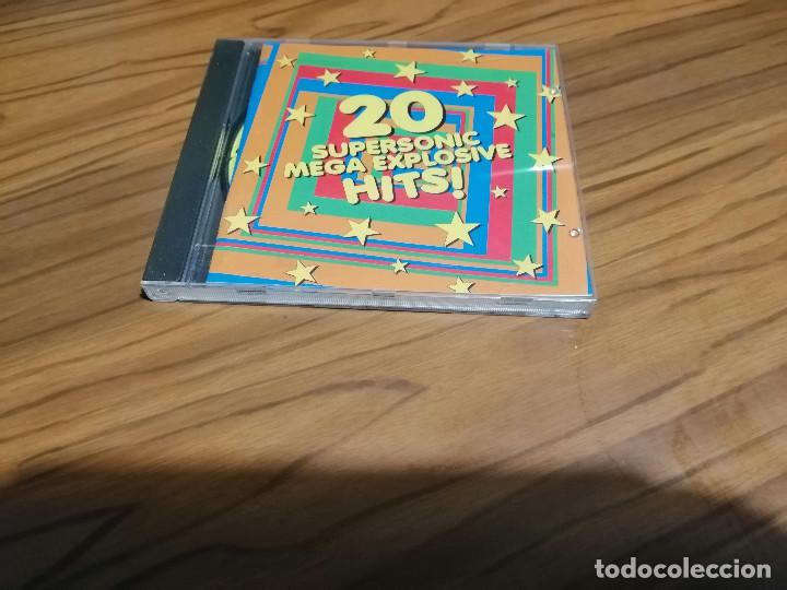 Music CDs: 20 SUPERSONIC MEGA EXPLOSIVE HITS!. CD EN BUEN ESTADO. RARO