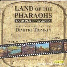 CDs de Música: LAND OF THE PHARAOHS / DIMITRI TIOMKIN CD BSO - TSUNAMI. Lote 155424930