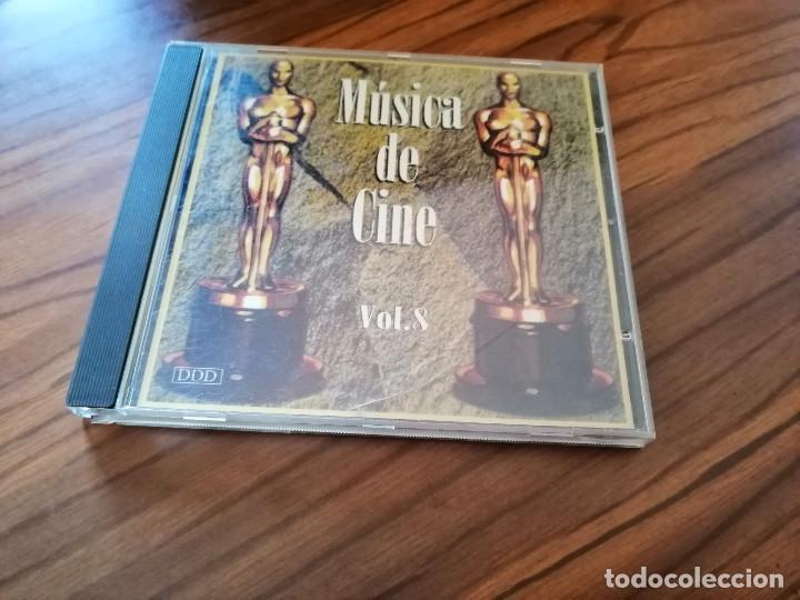 CDs de m&uacute;sica: MUSICA DE CINE 8. CD EN BUEN ESTADO CON 8 TEMAS. RARO
