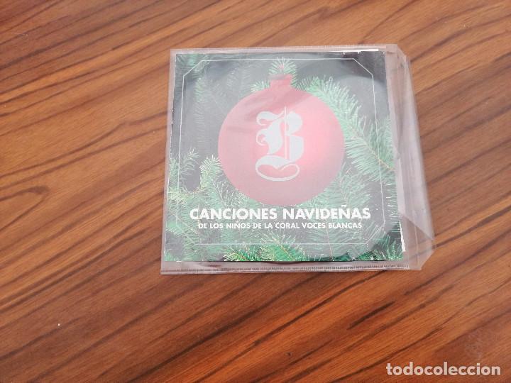 Music CDs: CANCIONES NAVIDE&Ntilde;AS. NI&Ntilde;OS DE LA CORAL VOCES BLANCAS. CD Y CAR&Aacute;TULA FRONTAL EN FUNDA DE PL&Aacute;STICO.