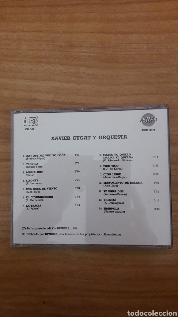 CDs de m&uacute;sica: Xavier Cugat y orquesta - Foto 2