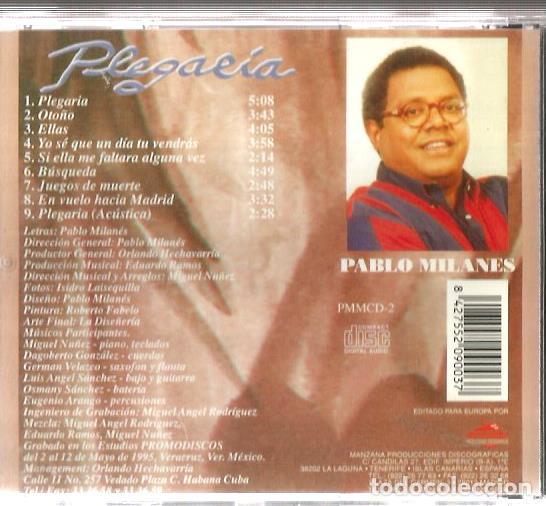 CDs de m&uacute;sica: CD PABLO MILANES : NUEVAS CANCIONES - Foto 2