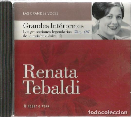 CDs de m&uacute;sica: CD RENATA TEBALDI : GRANDES INTERPRETES - Foto 1