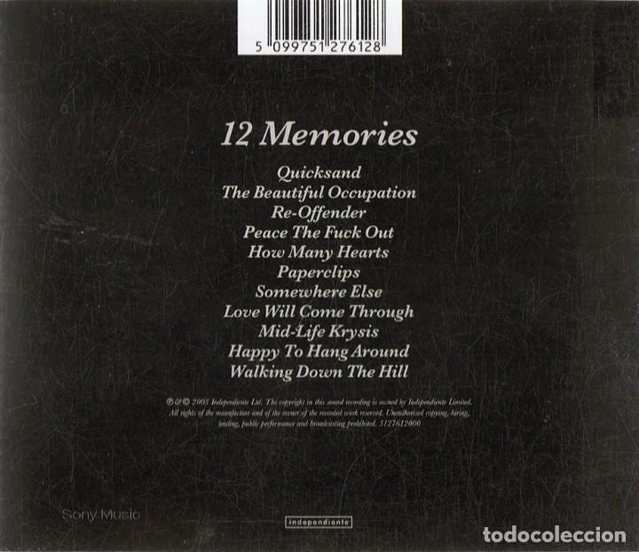 CDs de m&uacute;sica: TRAVIS 12 MEMORIES (CD) - Foto 2