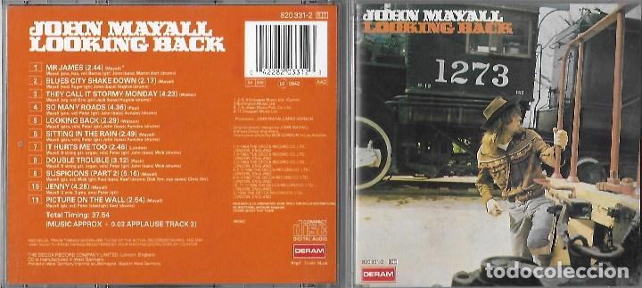 CDs de m&uacute;sica: JOHN MAYALL: LOOKING BACK - Foto 1