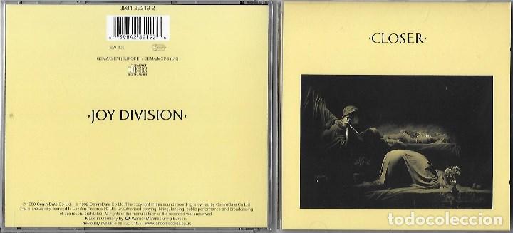 CDs de m&uacute;sica: JOY DIVISION: CLOSER - Foto 1