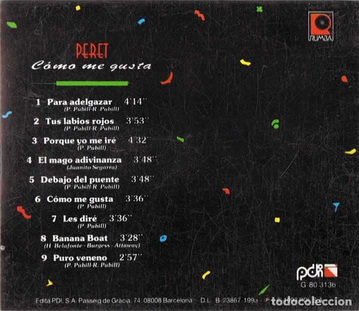 CDs de m&uacute;sica: PERET C&Oacute;MO ME GUSTA (CD) - Foto 2