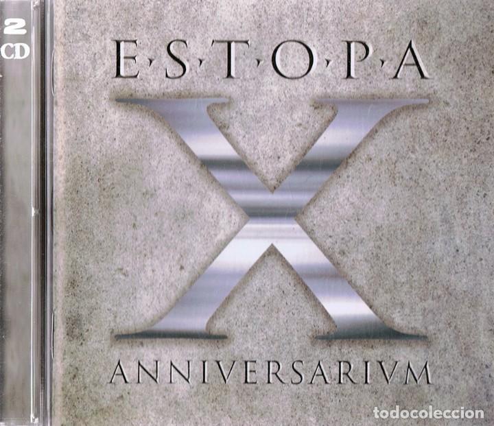CDs de m&uacute;sica: ESTOPA X ANNIVERSARIVM ( 2 CD) - Foto 1