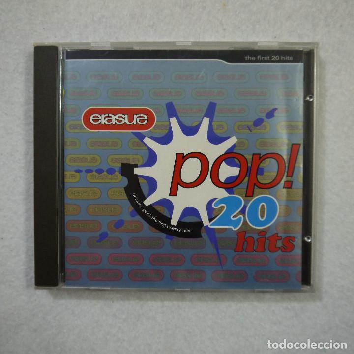 CDs de m&uacute;sica: ERASURE - POP! 20 HITS - CD 1992 - Foto 1