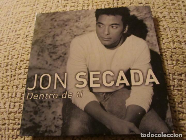 CDs de m&uacute;sica: JON SECADA- MAXI-CD- TITULO DENTRO DE TI- CON 2 TEMAS-PROMO-2000- NUEVO - Foto 1