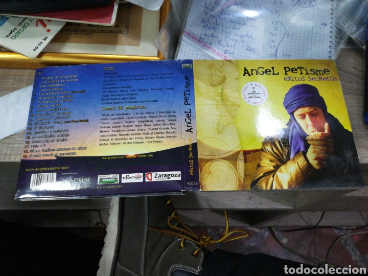 CDs de m&uacute;sica: Angel petisme cd + dvd + libreto exitos secretos 2006 - Foto 1