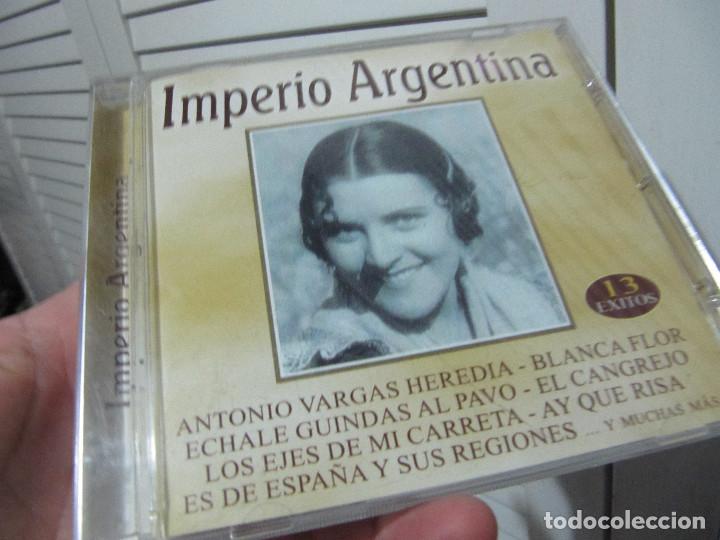 CDs de m&uacute;sica: IMPERIO ARGENTINA 13 EXITOS - Foto 1