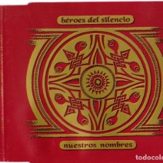 CDs de Música: HÉROES DEL SILENCIO - CD MAXI-SINGLE - 4 TRACKS - NUESTROS NOMBRES + 3 - EDITADO EN HOLANDA - 1993. Lote 155908202