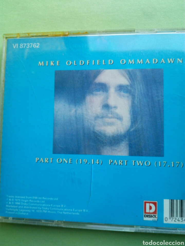 CDs de m&uacute;sica: MIKE OLDFIELD OMMADAWN CD - Foto 2