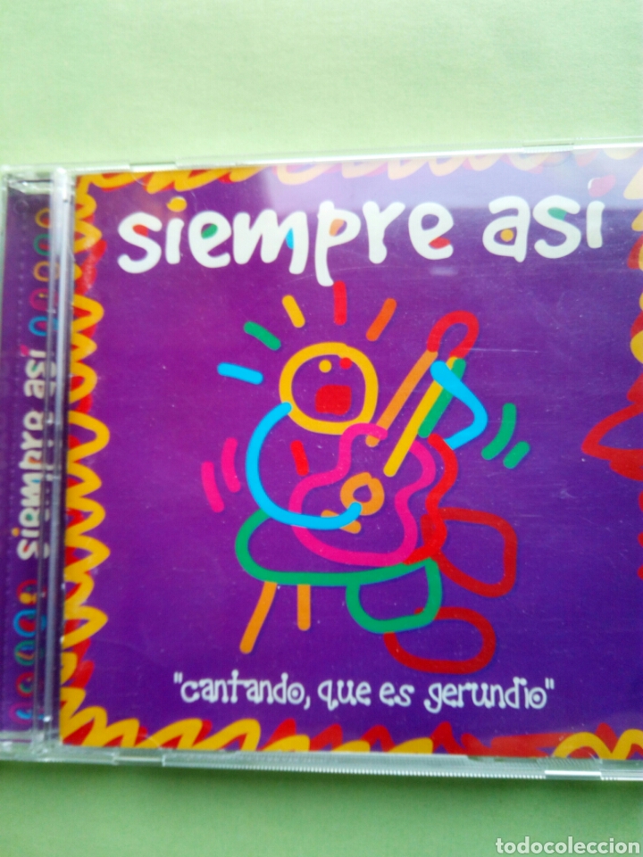 CDs de m&uacute;sica: SIEMPRE ASI CANTANDO,QUE ES GERUNDIO CD - Foto 1