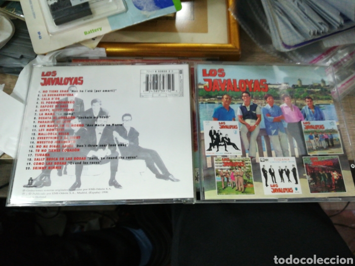 CDs de m&uacute;sica: Los javaloyas cd los eps originales 1996 - Foto 1
