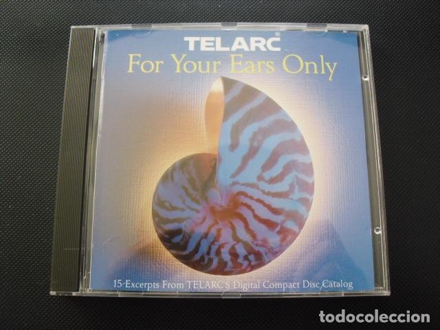 CDs de m&uacute;sica: FOR YOUR EARS ONLY. TELARC. CD. 1991. - Foto 1