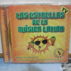 CDs de Música: CD LAS ESTRELLAS DE LA MÚSICA LATINA DISCO 5 ESTRELLAS PEPETO