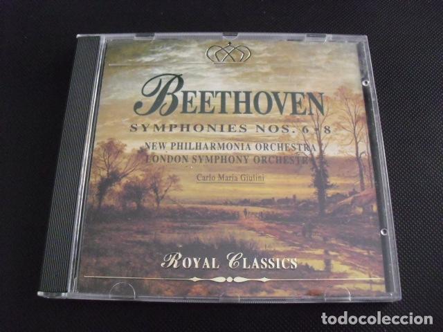 CDs de m&uacute;sica: BEETHOVEN SYMPHONIES NOS. 6 - 8 CD. 1993. CD. - Foto 1