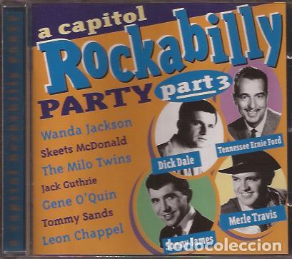 CDs de m&uacute;sica: CD A CAPITOL ROCKABILLY PARTY 3 CD&acute;S - Foto 3