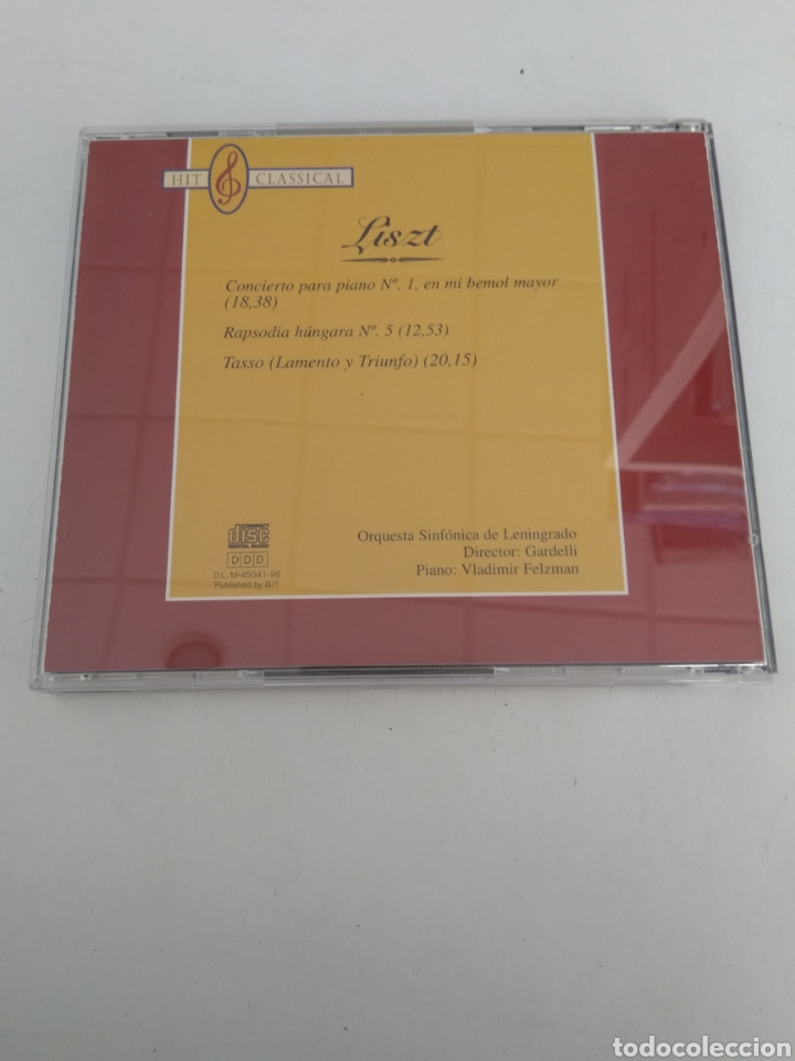 CDs de m&uacute;sica: CD LISZT - Foto 2