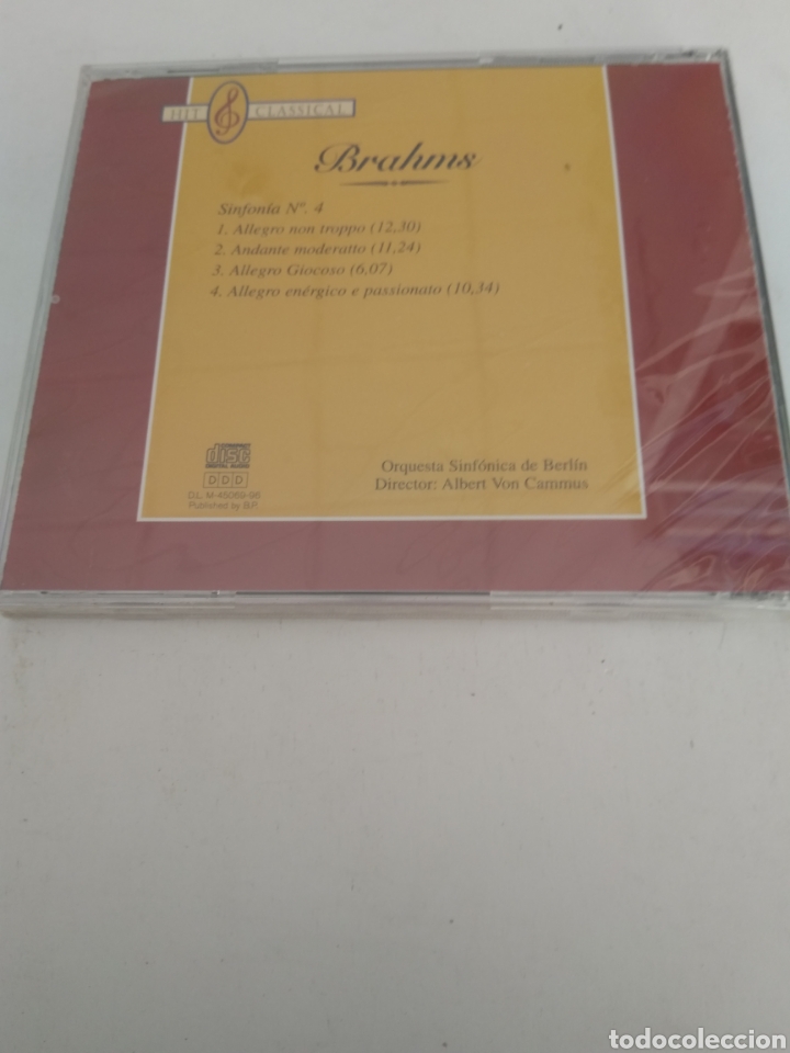 CDs de m&uacute;sica: CD BRAHMS/ PRECINTADO - Foto 2