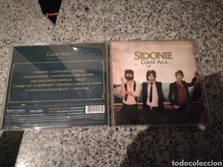 CDs de m&uacute;sica: Sidonie cd costa azul 2007 - Foto 1