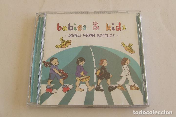 CDs de m&uacute;sica: CD VERSIONES COVERS BEATLES BABIES & KIDS SONGS FROM BEATLES