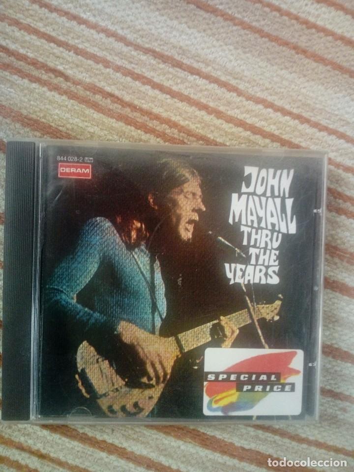 CDs de m&uacute;sica: John Mayall cd-thru the years - Foto 1