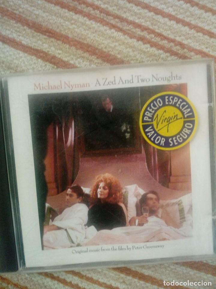 CDs de m&uacute;sica: Michael nyman cd-a zed and two noughts - Foto 1