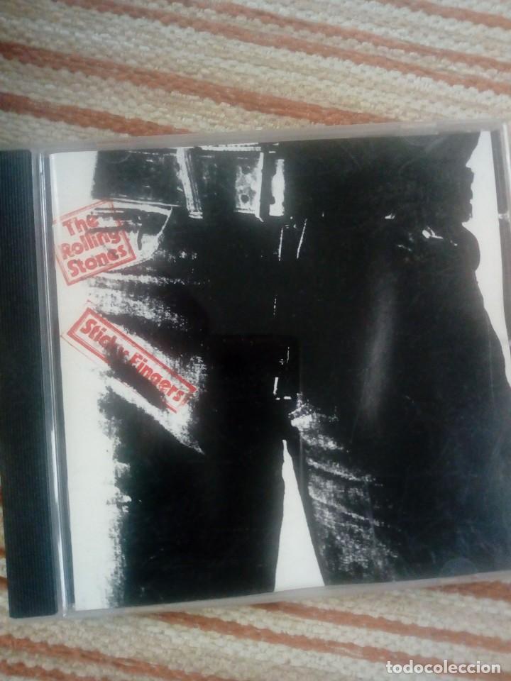 CDs de m&uacute;sica: Rolling stones cd-sticky fingers - Foto 1
