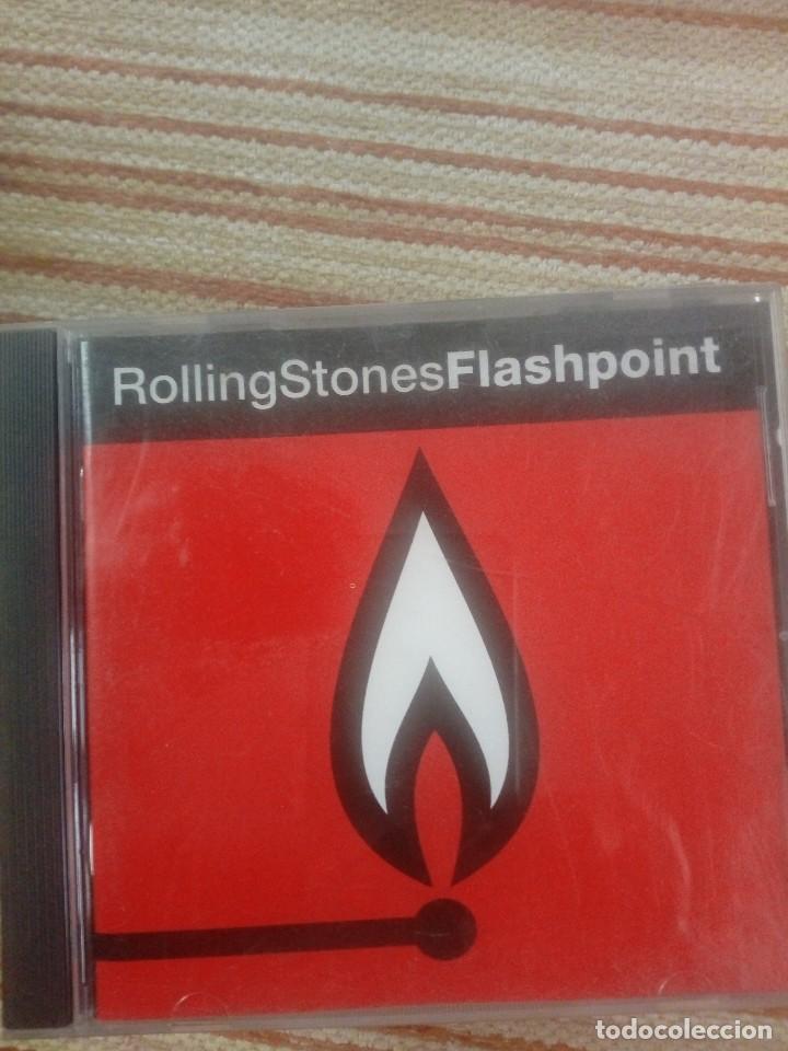 CDs de m&uacute;sica: Rolling stones cd-flashpoint - Foto 1