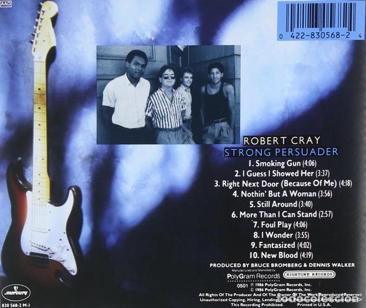 CDs de m&uacute;sica: Robert Cray - Strong Persuader - CD - Foto 2