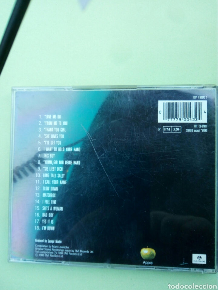 CDs de m&uacute;sica: THE BEATLES PAST MASTERS V.1 CD - Foto 2