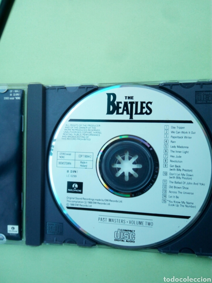 CDs de m&uacute;sica: THE BEATLES PAST MASTERS V.1 CD - Foto 3