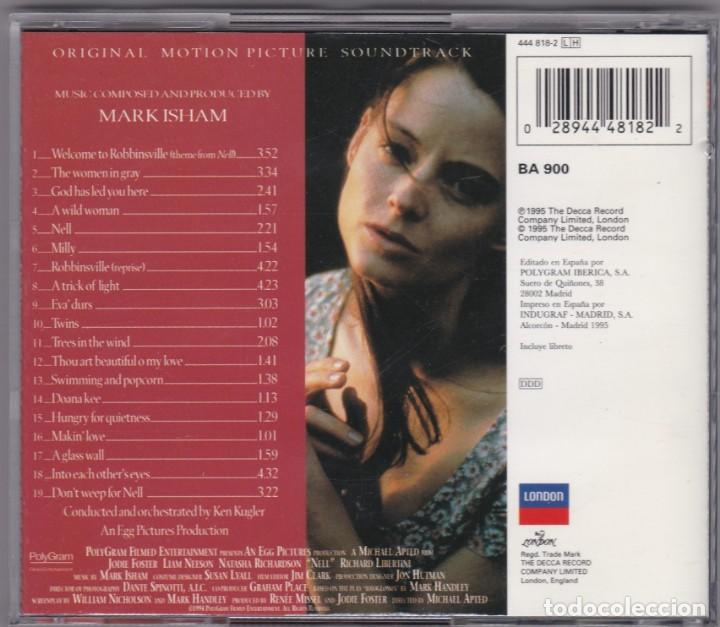 CDs de m&uacute;sica: Nell - Mark Isham - CD - Foto 2