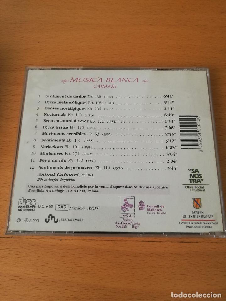 CDs de m&uacute;sica: MUSICA BLANCA. CAIMARI (CD) - Foto 3