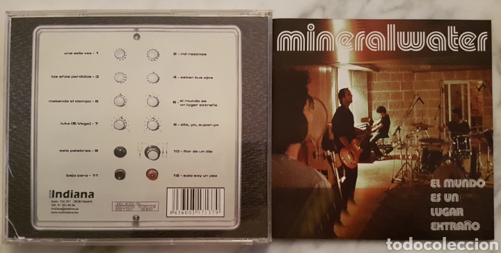 CD di Musica: MINERALWATER - EL MUNDO ES UN LUGAR EXTRA&Ntilde;O CD