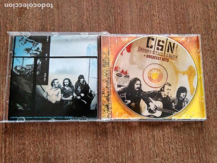 CDs de m&uacute;sica: CD CROSBY STILLS NASH GREATEST HITS - Foto 2