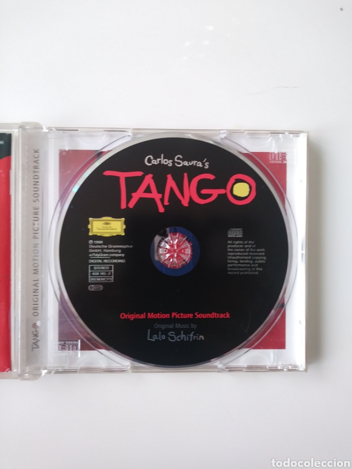 CDs de m&uacute;sica: Tango.bso.carlos saura.1998. - Foto 3