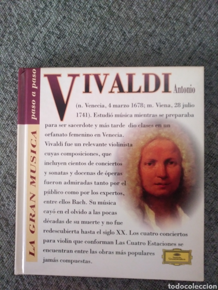 CDs de M&uacute;sica: Vivaldi.la gran m&uacute;sica paso a paso.1995