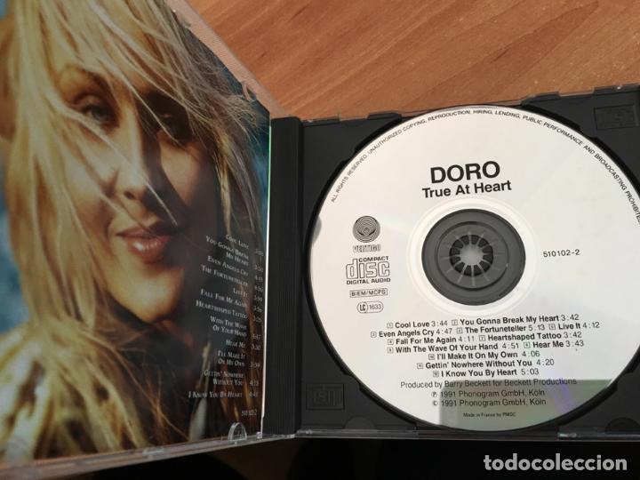 CDs de m&uacute;sica: DORO (TRUE AT HEARTH) CD 12 TRACK (CDIM5) - Foto 2