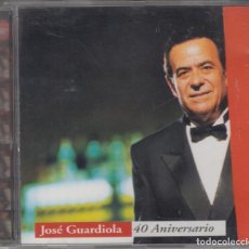 CD de Música: JOSÉ GUARDIOLA CD 40 ANIVERSARIO 1998. Lote 156871386