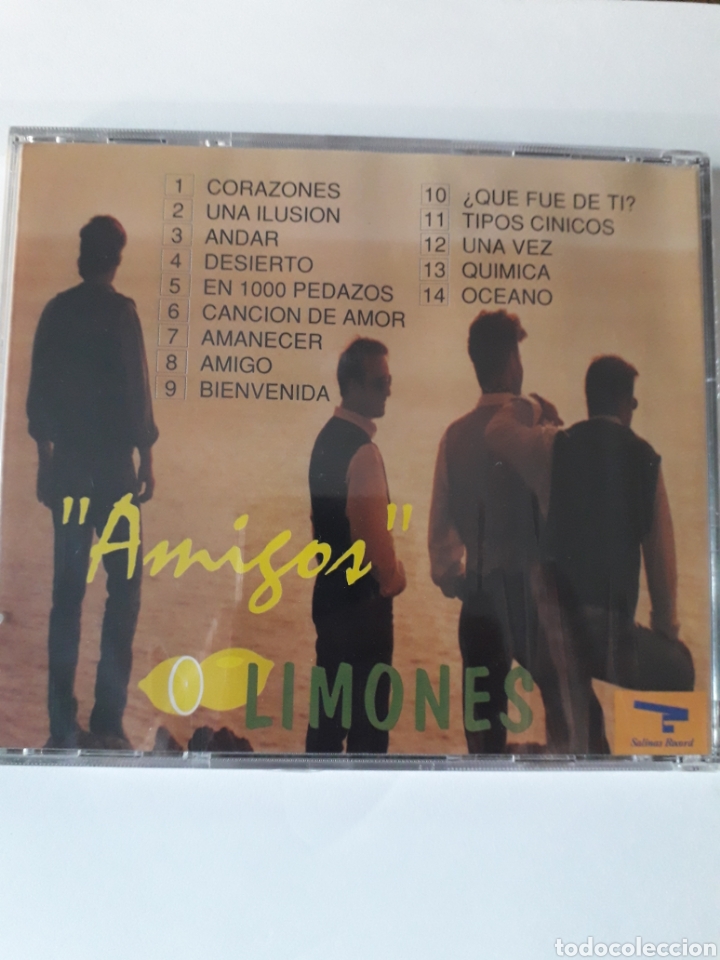 CDs de m&uacute;sica: Limones. AMIGOS. - Foto 2