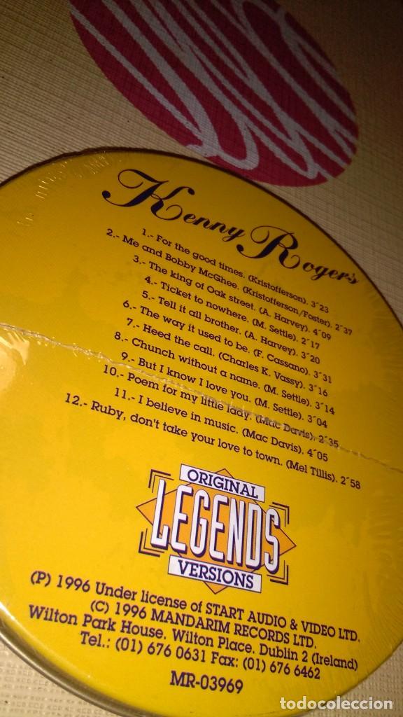 CDs de m&uacute;sica: Cd Kenny rogers , original legenos , nuevo - Foto 2