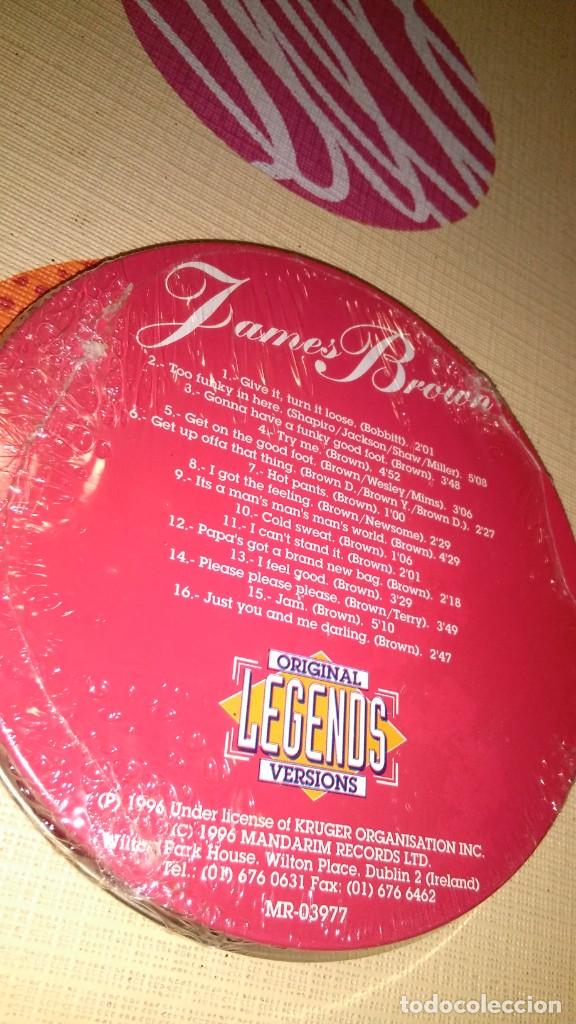 CDs de m&uacute;sica: Cd James brown ,  original legenos , nuevo - Foto 2