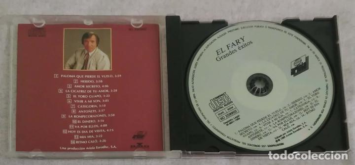 CDs de m&uacute;sica: EL FARY (GRANDES EXITOS) CD 1989 - Foto 3