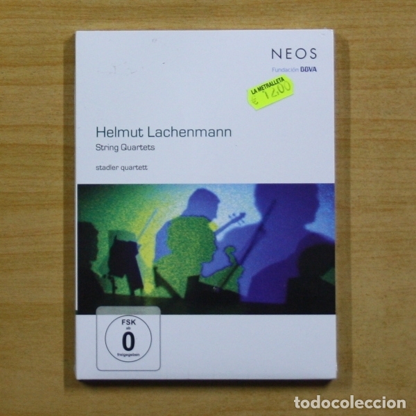 CDs de m&uacute;sica: HELMUT LACHENMANN - STRING QUARTETS - CD - Foto 1