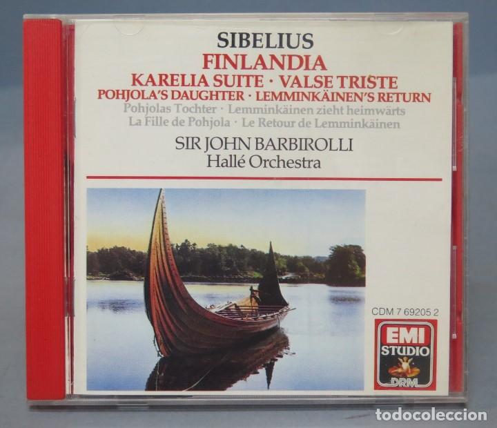 CDs de m&uacute;sica: CD. JEAN SIBELIUS. BARBIROLLI - Foto 1