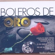 CDs de Musique: BOLEROS DE ORO ( 2 CD) 24 TEMAS - VARIOS. Lote 157764014